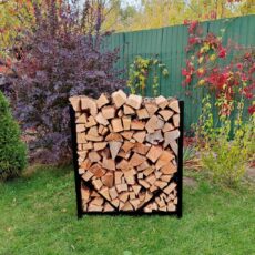 Дровница металлическая